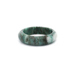 Gray Jade Gemstone Ring