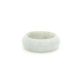 Burmese Jade Gemstone Ring - Solid Stone Carving