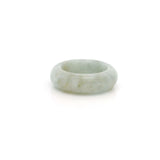 Burmese Jade Gemstone Ring - Solid Stone Carving