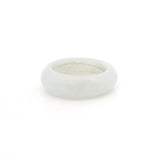 Burmese Jade Gemstone Ring - Solid Stone Carving