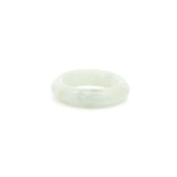 Burmese Jade Gemstone Ring - Solid Stone Carving