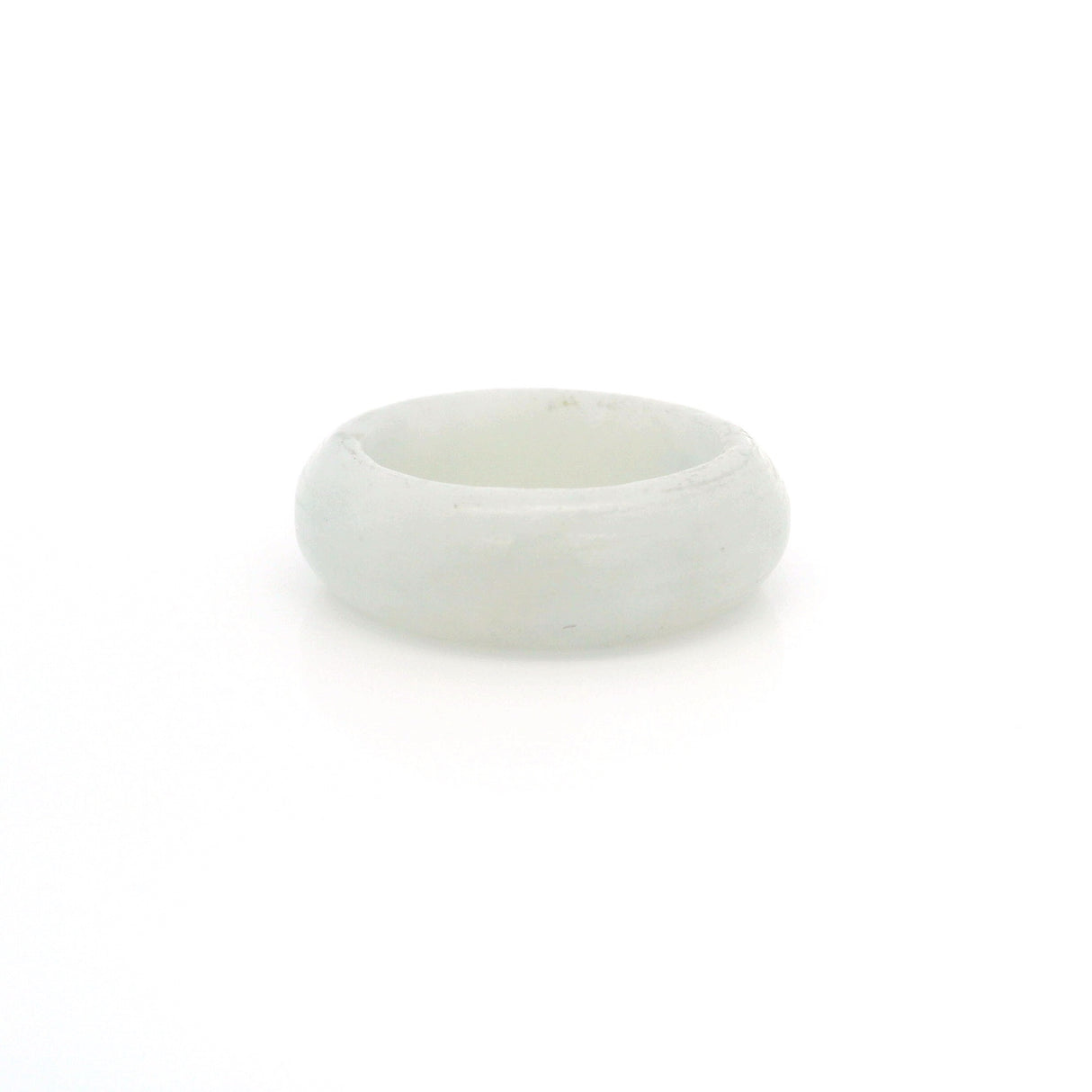 Burmese Jade Gemstone Ring - Solid Stone Carving
