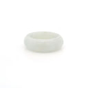 Burmese Jade Gemstone Ring - Solid Stone Carving