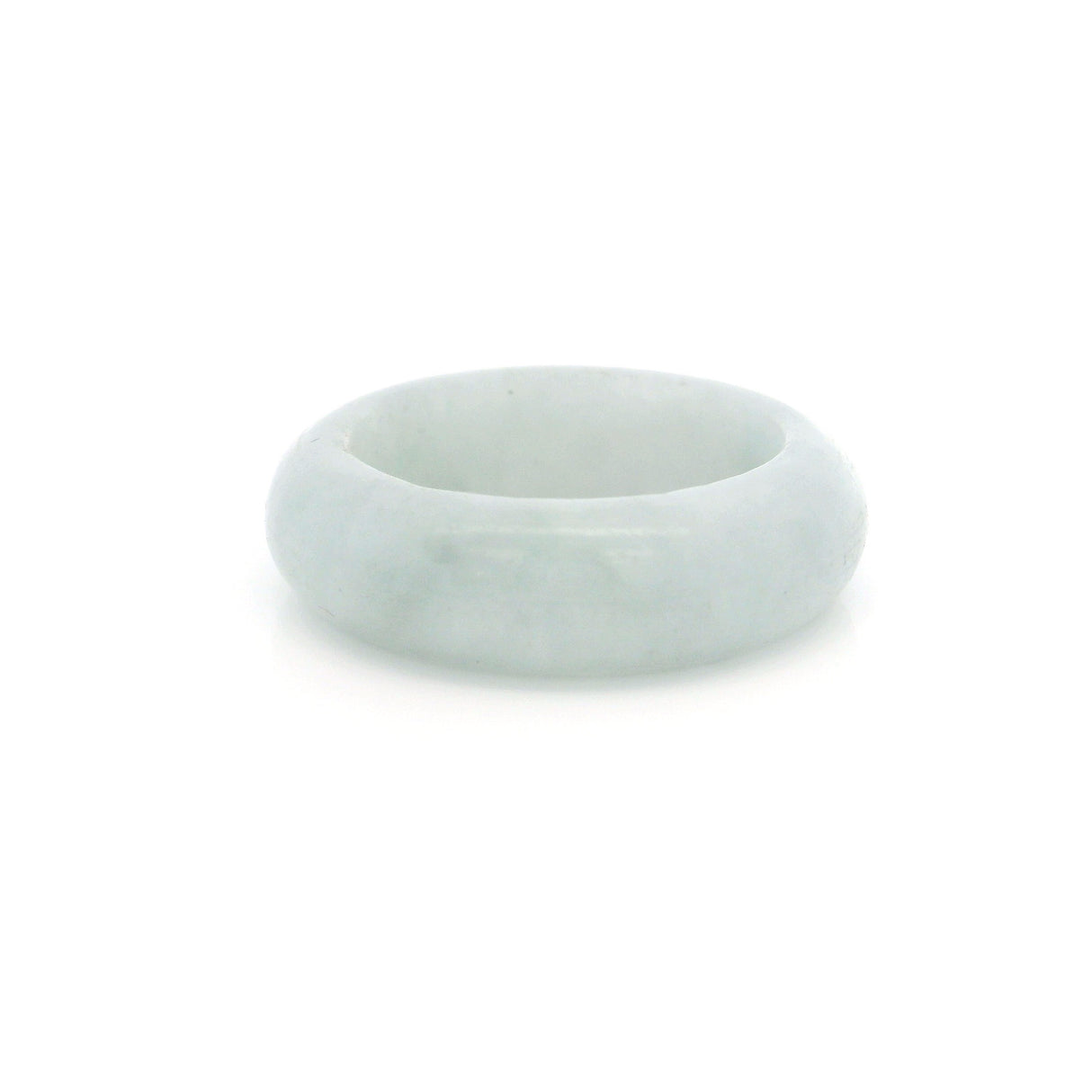 Burmese Jade Gemstone Ring - Solid Stone Carving