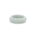 Burmese Jade Gemstone Ring - Solid Stone Carving