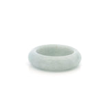 Burmese Jade Gemstone Ring - Solid Stone Carving