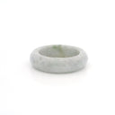 Burmese Jade Gemstone Ring - Solid Stone Carving