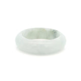 Burmese Jade Gemstone Ring - Solid Stone Carving
