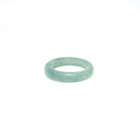Guatemala Jade Gemstone Ring - Solid Stone Carving