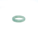 Guatemala Jade Gemstone Ring - Solid Stone Carving