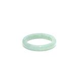 Guatemala Jade Gemstone Ring - Solid Stone Carving