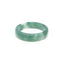 Guatemala Jade Gemstone Ring - Solid Stone Carving