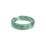 Guatemala Jade Gemstone Ring - Solid Stone Carving