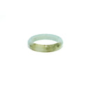 Guatemala Jade Gemstone Ring - Solid Stone Carving