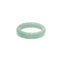 Guatemala Jade Gemstone Ring - Solid Stone Carving