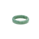 Guatemala Jade Gemstone Ring - Solid Stone Carving