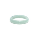 Guatemala Jade Gemstone Ring - Solid Stone Carving