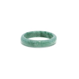 Guatemala Jade Gemstone Ring - Solid Stone Carving