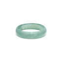 Guatemala Jade Gemstone Ring - Solid Stone Carving