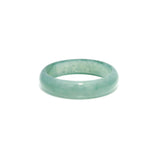 Guatemala Jade Gemstone Ring - Solid Stone Carving