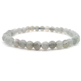 Labradorite Beaded Bracelet 5mm-5.5mm Rounds