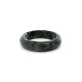 Larvikite Gemstone Ring - Solid Stone Carving