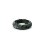 Larvikite Gemstone Ring - Solid Stone Carving