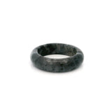 Larvikite Gemstone Ring - Solid Stone Carving