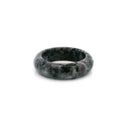 Larvikite Gemstone Ring - Solid Stone Carving