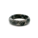 Larvikite Gemstone Ring - Solid Stone Carving