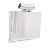 Ombre Mosaic Multicolor Amber Pendant - Rectangle Set East to West with Tube Bail in 925 Sterling Silver