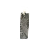 Muonionalusta Meteorite Pendant (Non-Plated) Clear Coated With Pinch Bail