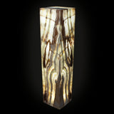 Green Talan Onyx Luminary Pedestal