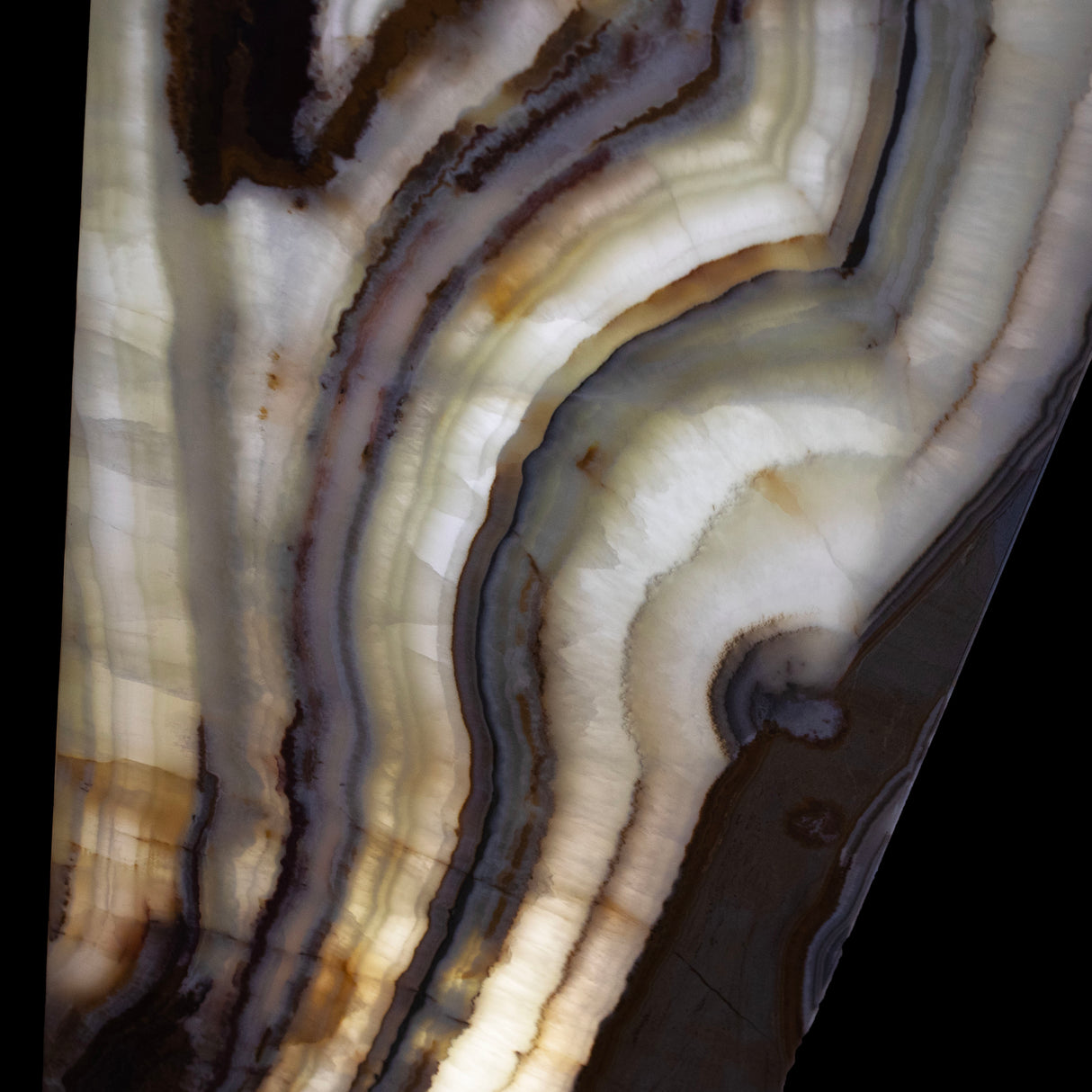 Green Talan Onyx Luminary Pedestal