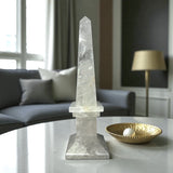 Large Clear Quartz Obelisks