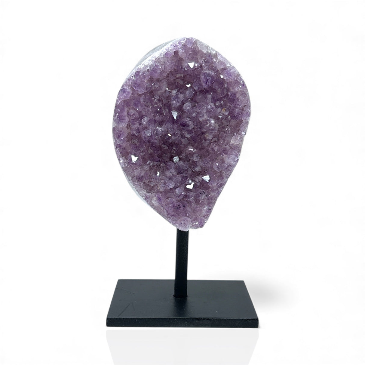 Amethyst Druze Polished Freeform Minis on Pin Stand - Small