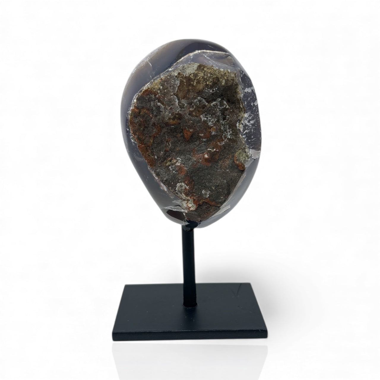 Amethyst Druze Polished Freeform Minis on Pin Stand - Small