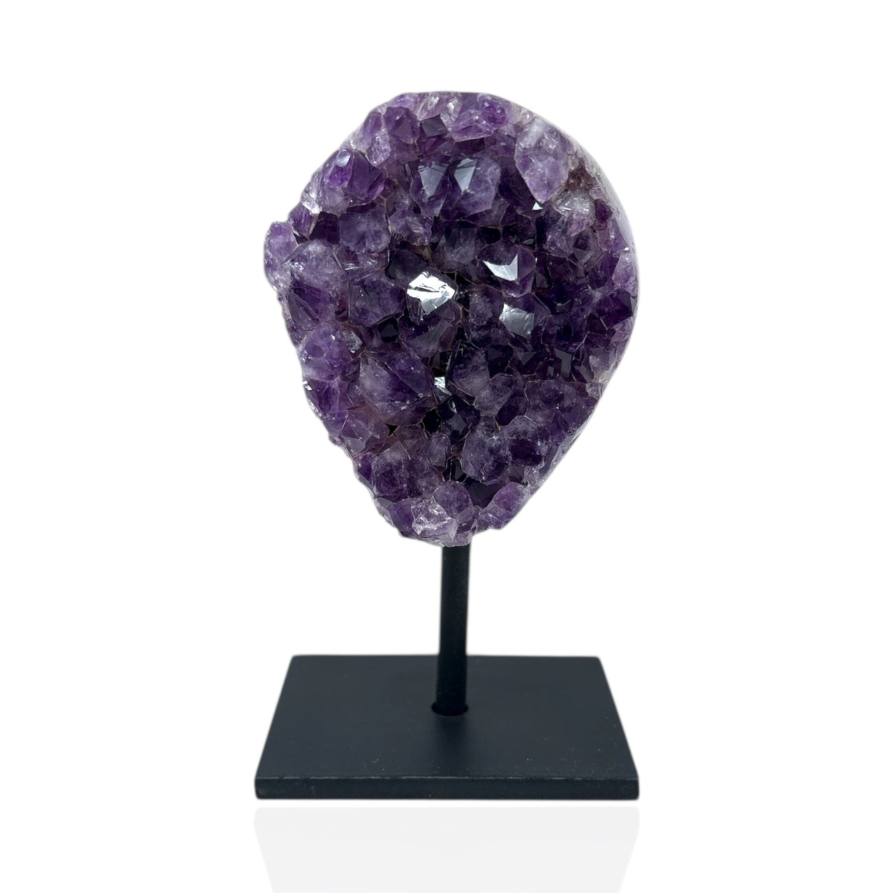 Amethyst Druze Polished Freeform Minis on Pin Stand - Small