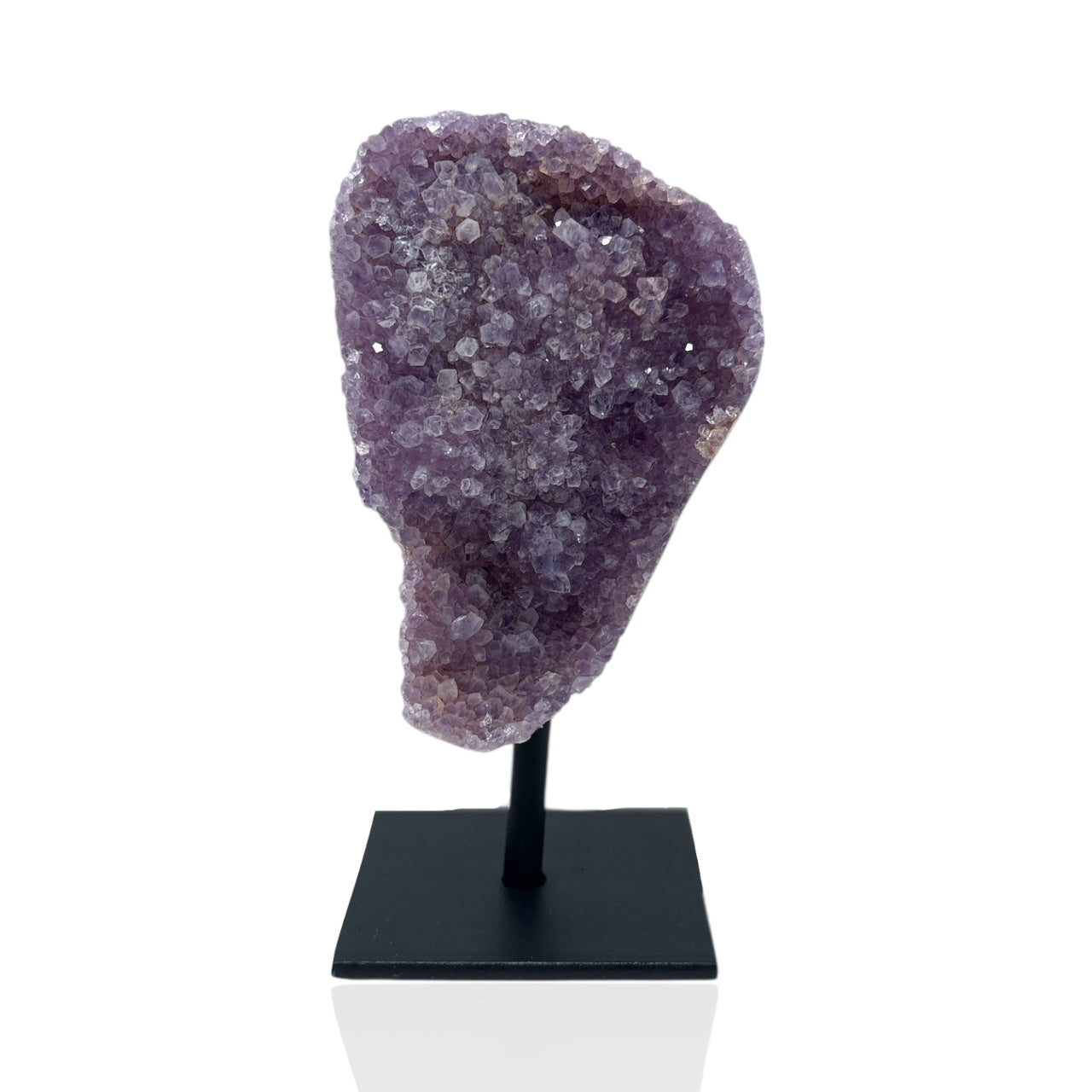 Amethyst Druze Polished Freeform Minis on Pin Stand - Small