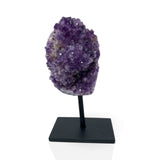 Amethyst Druze Polished Freeform Minis on Pin Stand - Small