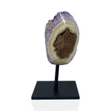 Amethyst Druze Polished Freeform Minis on Pin Stand - Small