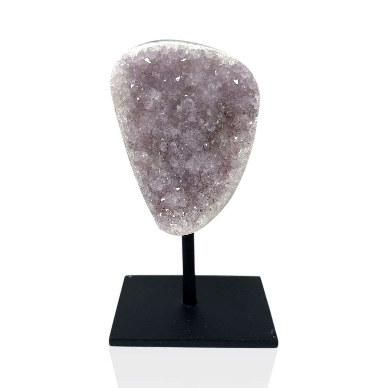 Amethyst Druze Polished Freeform Minis on Pin Stand - Small