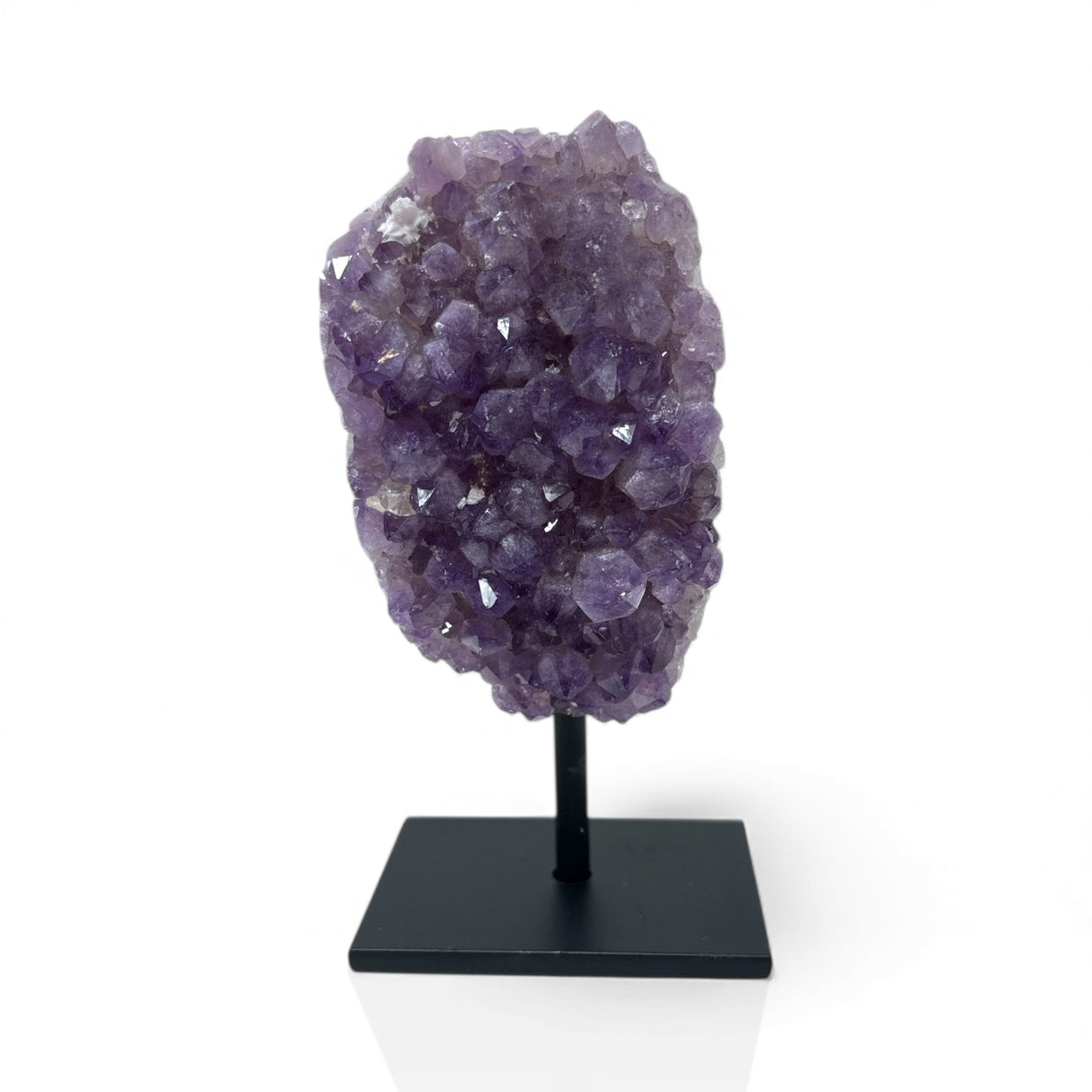 Amethyst Druze Polished Freeform Mini on Pin Stand - Medium