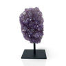 Amethyst Druze Polished Freeform Mini on Pin Stand - Medium