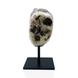 Amethyst Druze Polished Freeform Mini on Pin Stand - Medium