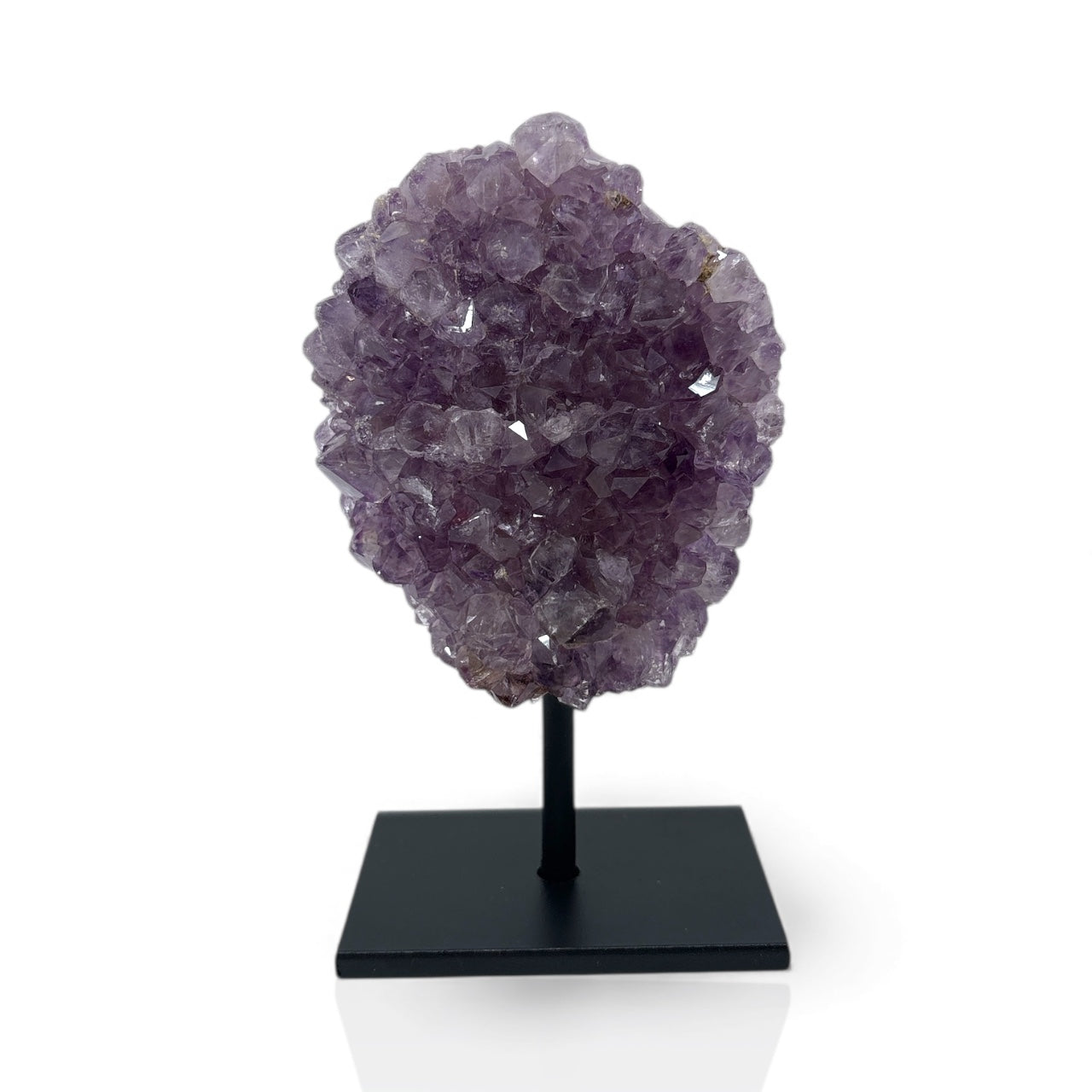 Amethyst Druze Polished Freeform Mini on Pin Stand - Medium