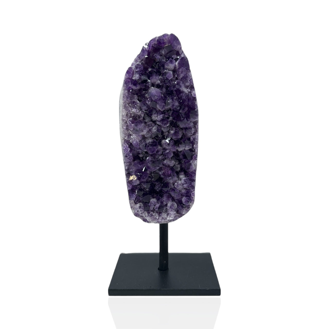 Amethyst Druze Polished Freeform Mini on Pin Stand - Large