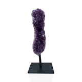 Amethyst Druze Polished Freeform Mini on Pin Stand - Large