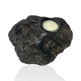 Basalt Freeform Candle Holder - Single Glass Tealight
