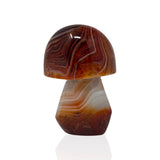 Red Sardonyx Mushroom Carving